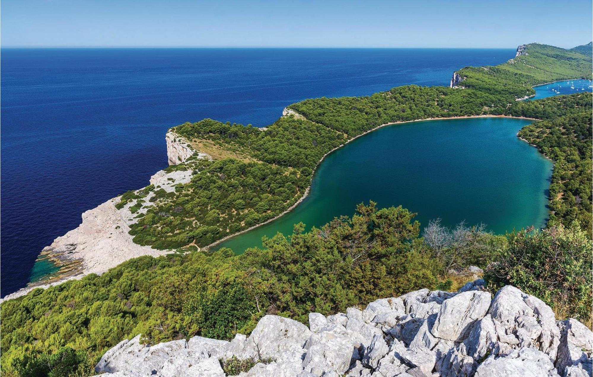 Amazing Home In Kornati With House Sea View Vrulje  Zewnętrze zdjęcie